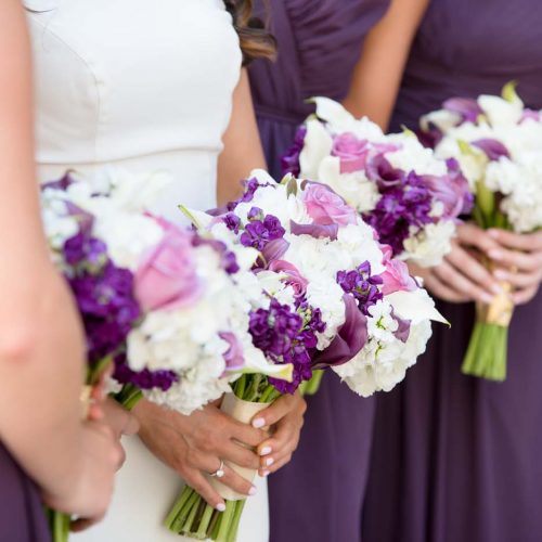 Bloemen trouwwerk